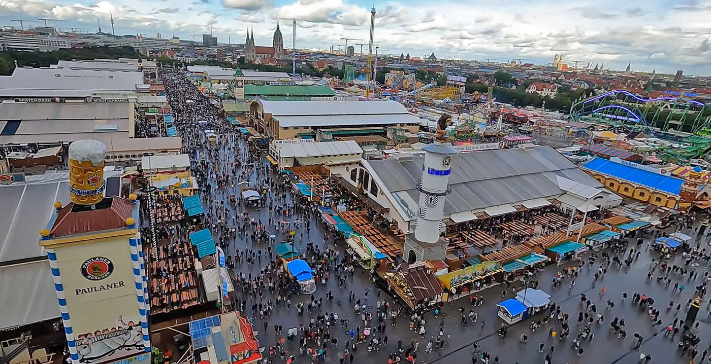 Das Münchner Oktoberfest zieht nach Jahren der Abwesenheit 5,7 Millionen Besucher an