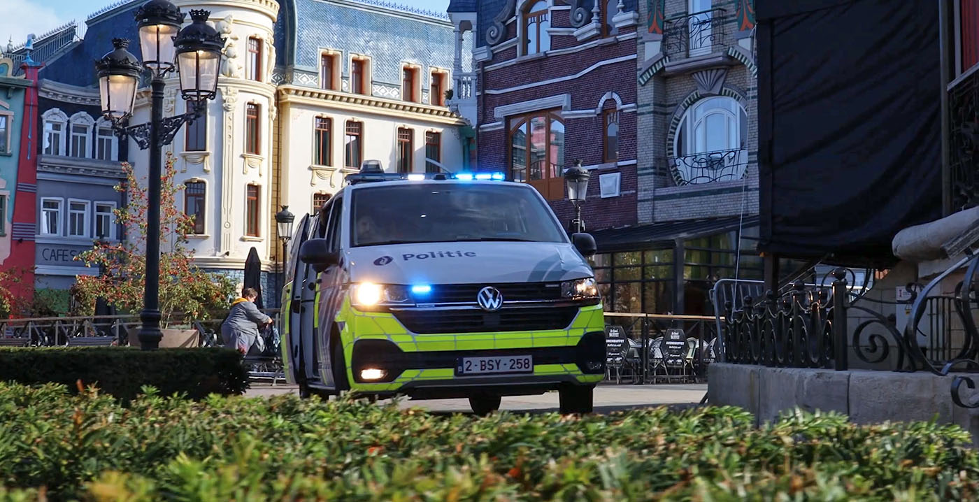 Politie, brandweer en EHBO in Plopsaland voor speciale themadagen