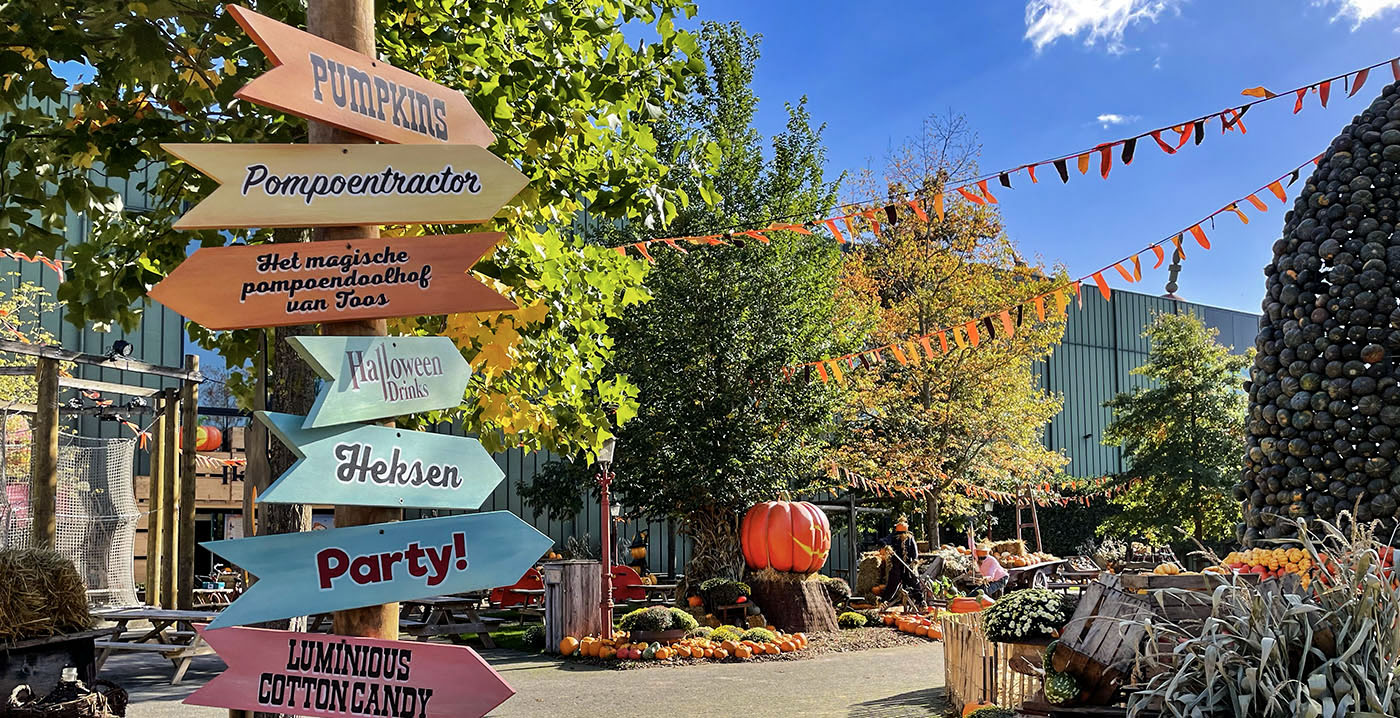 Foto's: ruim 25.000 pompoenen bij vernieuwde Pumpkin Farm in Toverland