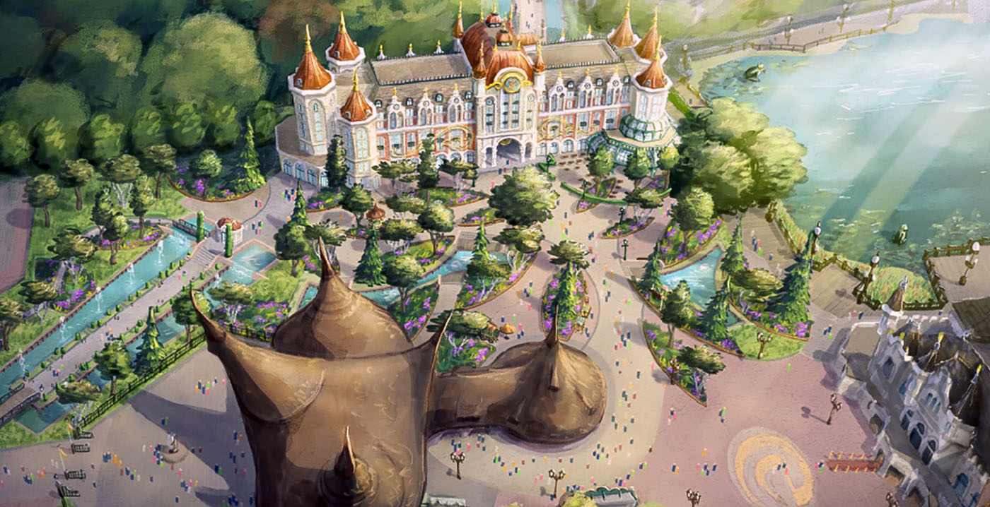 Ontwerpen uitgelekt van nieuw hotelcomplex bij Efteling-entree