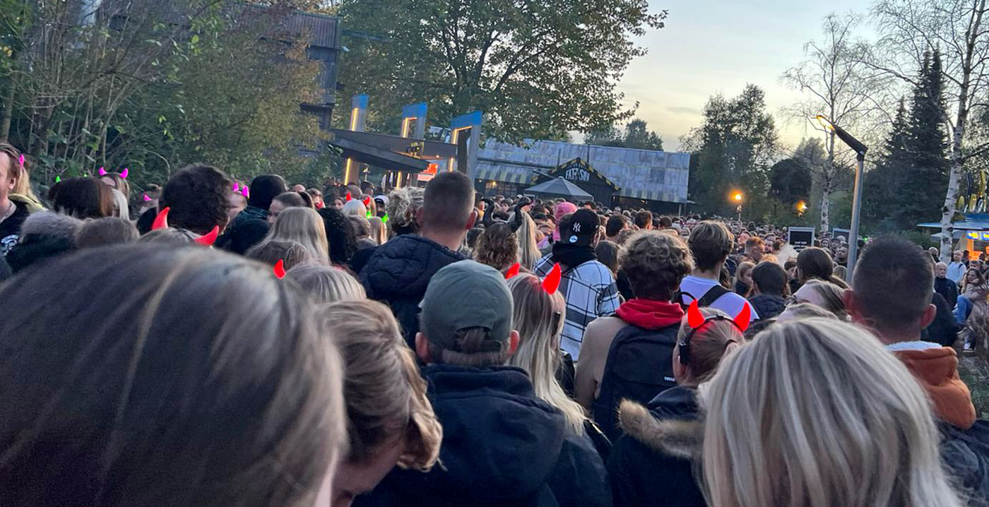 Extreme drukte bij Fright Nights in Walibi Holland zorgt voor online klachtenregen