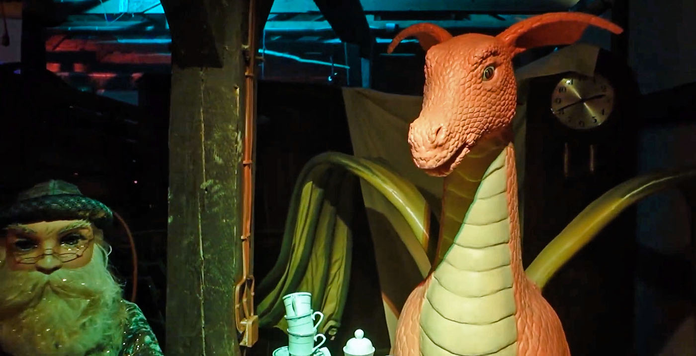 Attractiepark in Noord-Duitsland opent darkride met draken