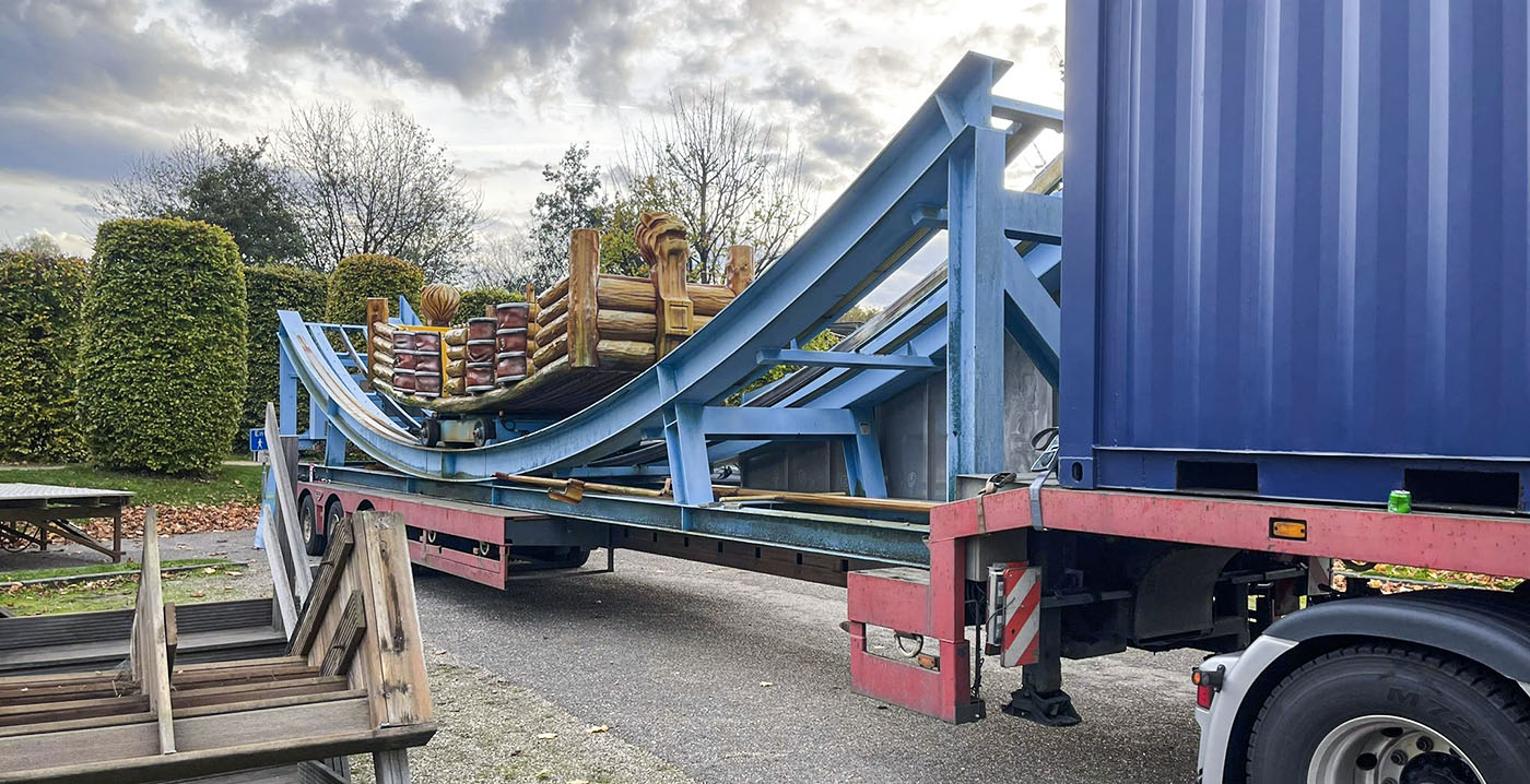 Limburgs attractiepark haalt draaiend schommelschip weg