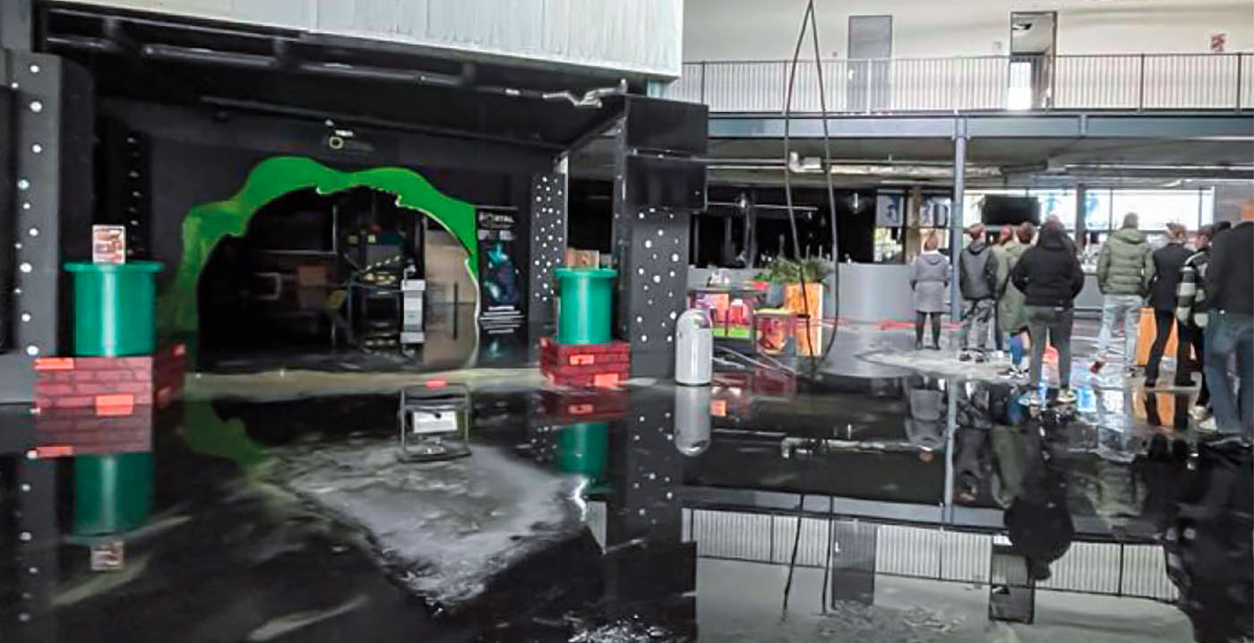 Limburgs entertainmentcomplex toont beelden van brandschade