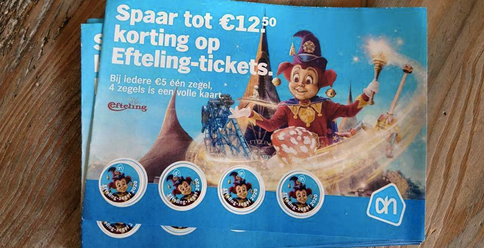 Onbeperkt volle Efteling-spaarkaarten bij Albert Heijn door trucje