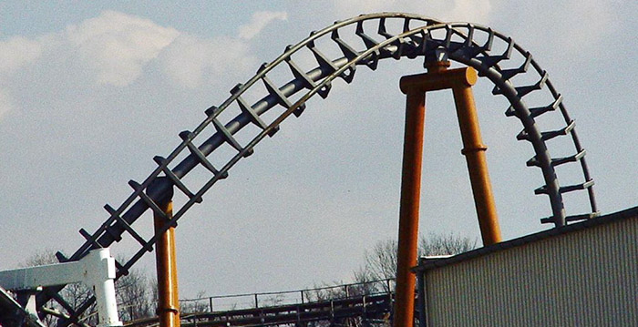 Nieuwe kleur voor achtbaan Movie Park Germany