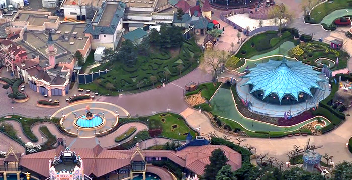 Video: nieuwe luchtbeelden tonen uitgestorven Disneyland Paris