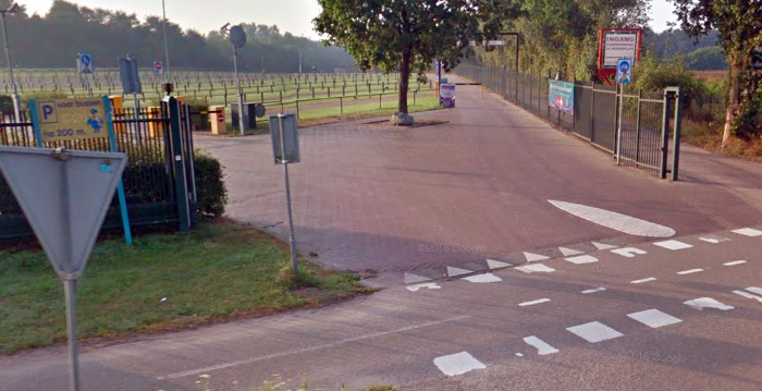 Vrachtwagen vol drugsvaten op parkeerplaats pretpark