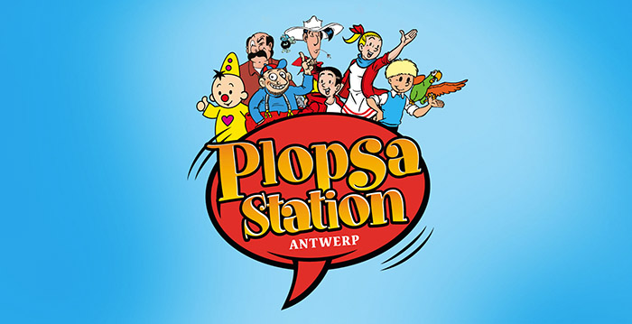Logo van overdekt pretpark Plopsa Station gepresenteerd