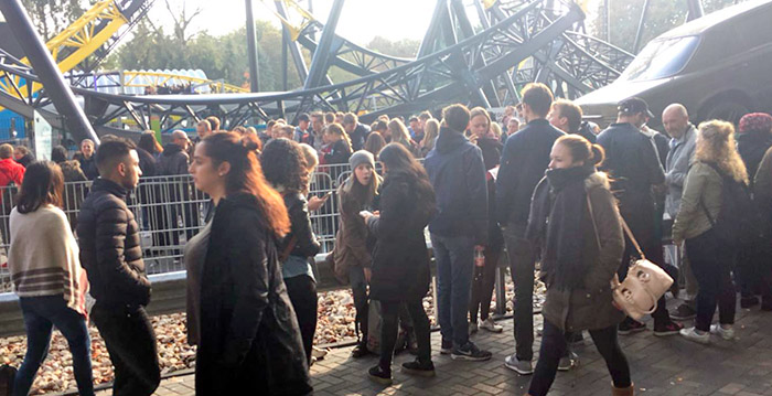 Walibi Holland is vol: Halloween Fright Night helemaal uitverkocht