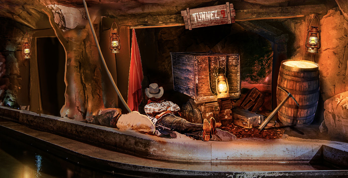 Attractiepark Slagharen onthult eerste ontwerpen voor vernieuwde attractie Red Bandits Adventure