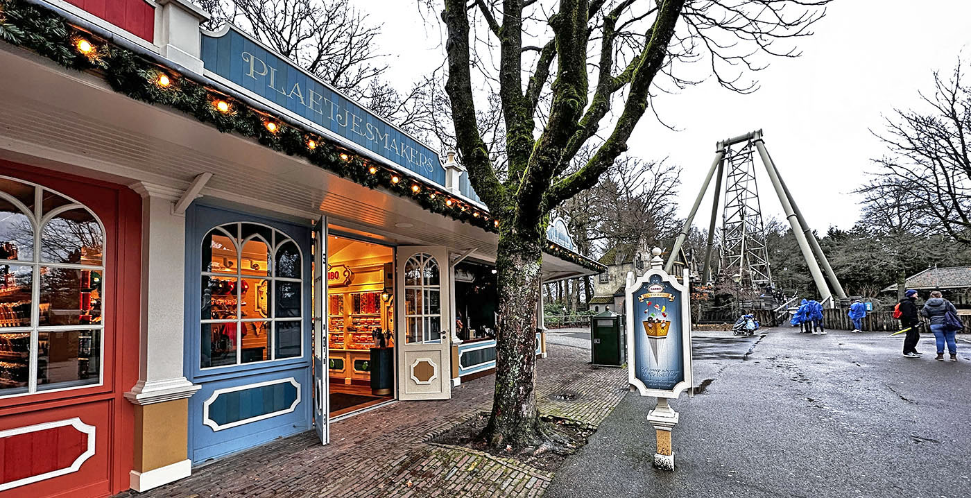 Foto's: Efteling vervangt fotostudio door snoepschepwand