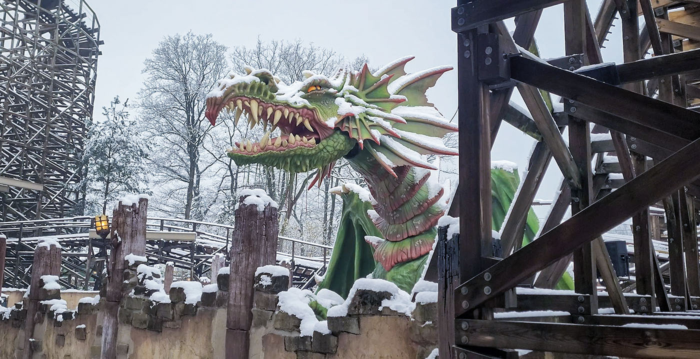 Mooie jurk Beschuldiging van Video: draak bij Efteling-achtbaan Joris en de Draak beweegt eindelijk weer  - Looopings.nl