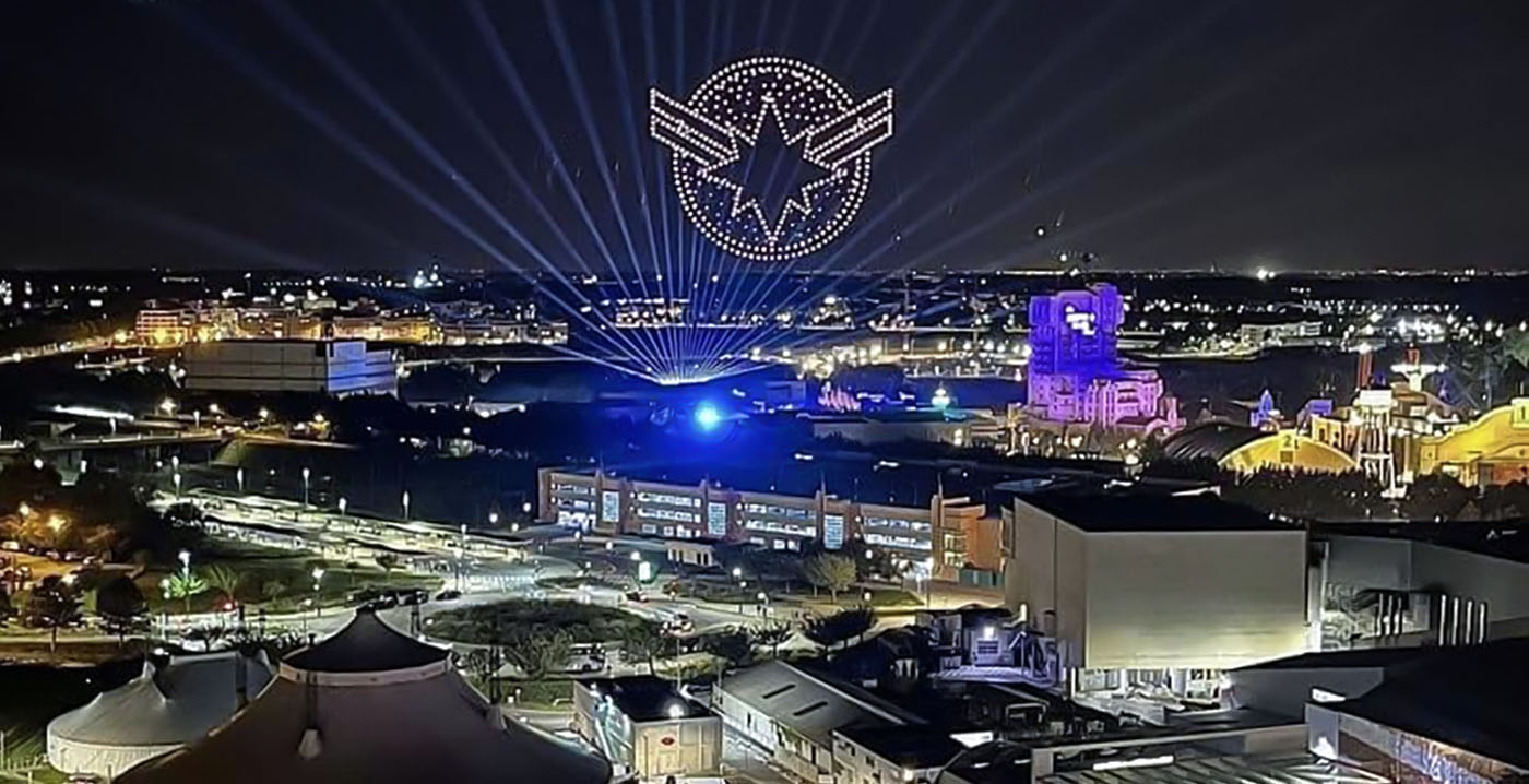 Nieuwe Marvel-droneshow Disneyland Paris ook te zien vanuit luchtballon