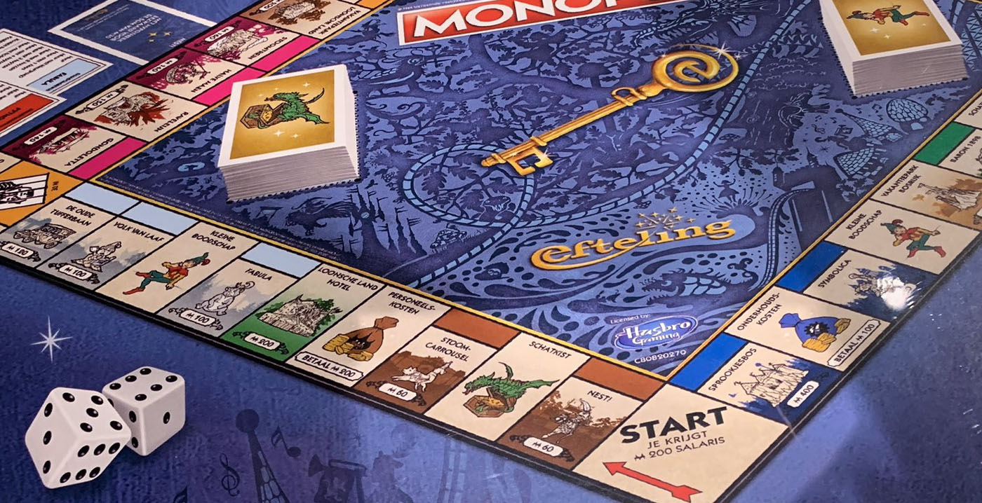 Efteling meerdere in Monopoly-spel -