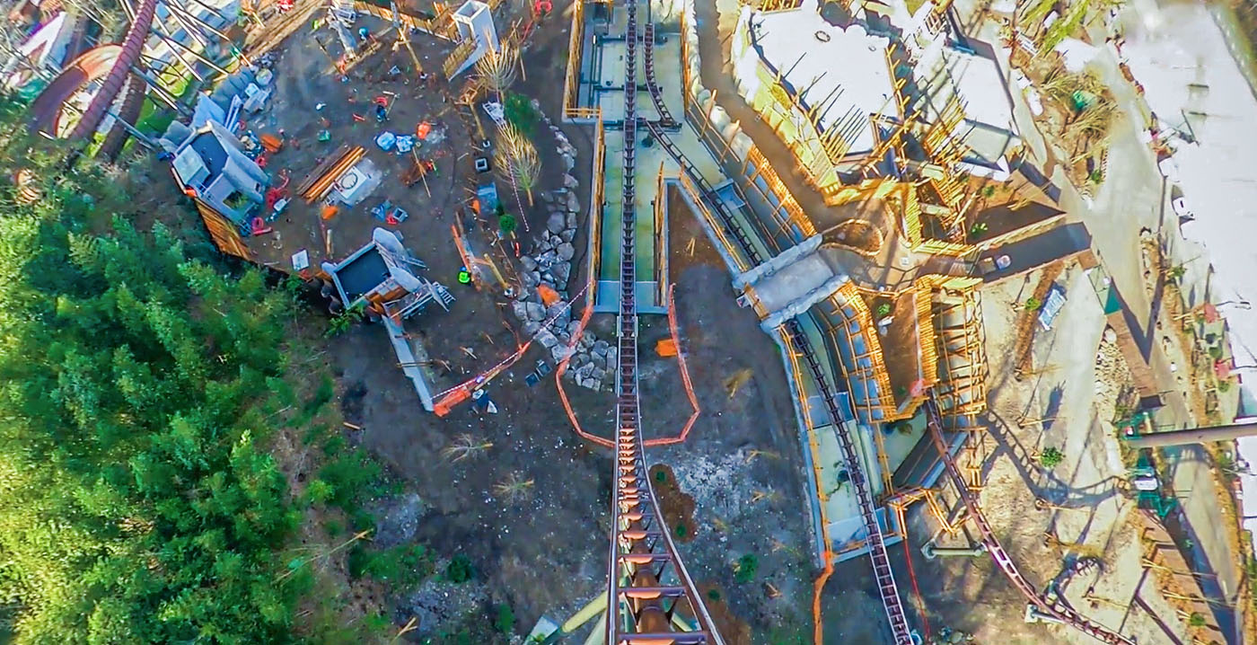 Onride-beelden van nieuwe achtbaan Parc Astérix in making-of-serie