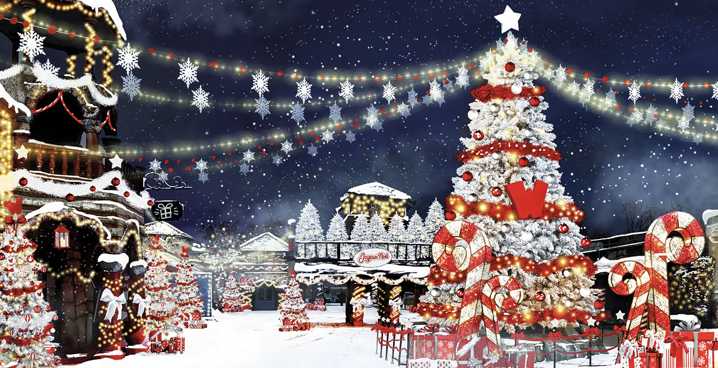 Walibi Belgium presenteert ontwerp voor eerste volledige winteropening