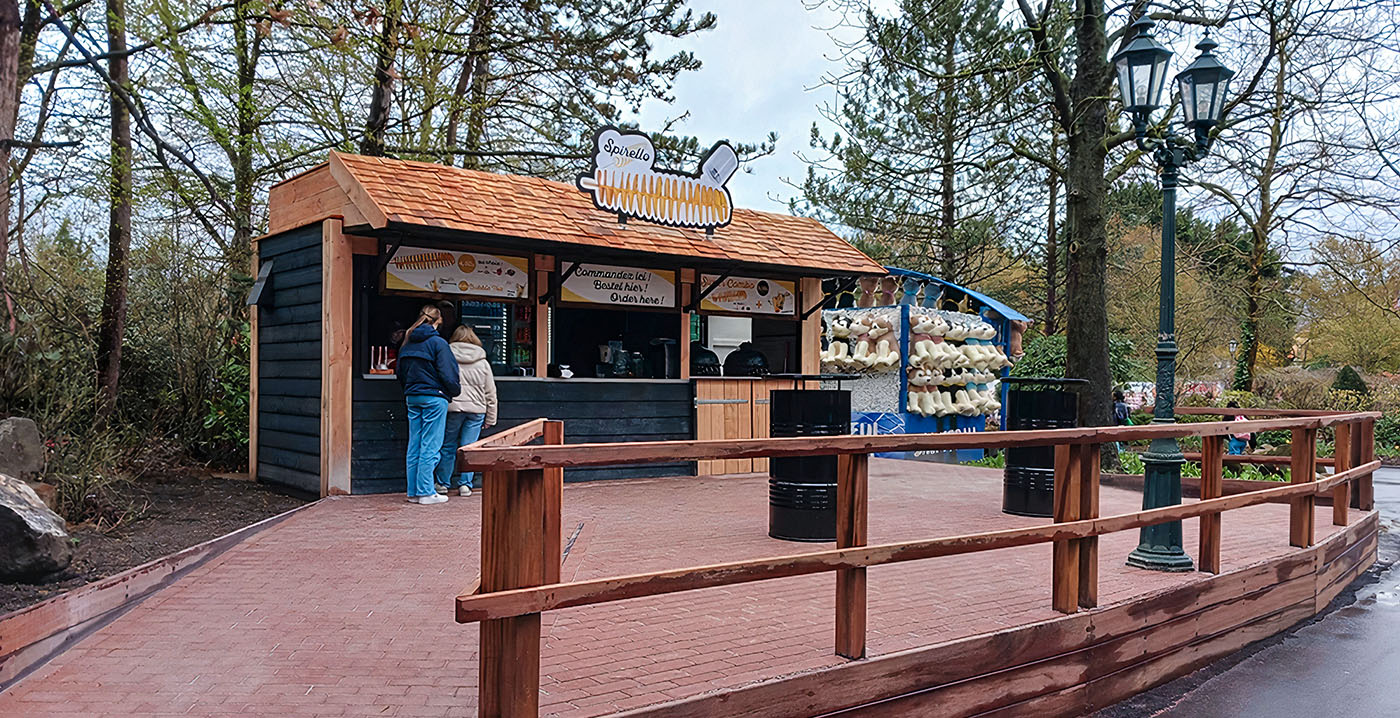 Walibi Belgium haalt aardappelsnack Spirello in huis
