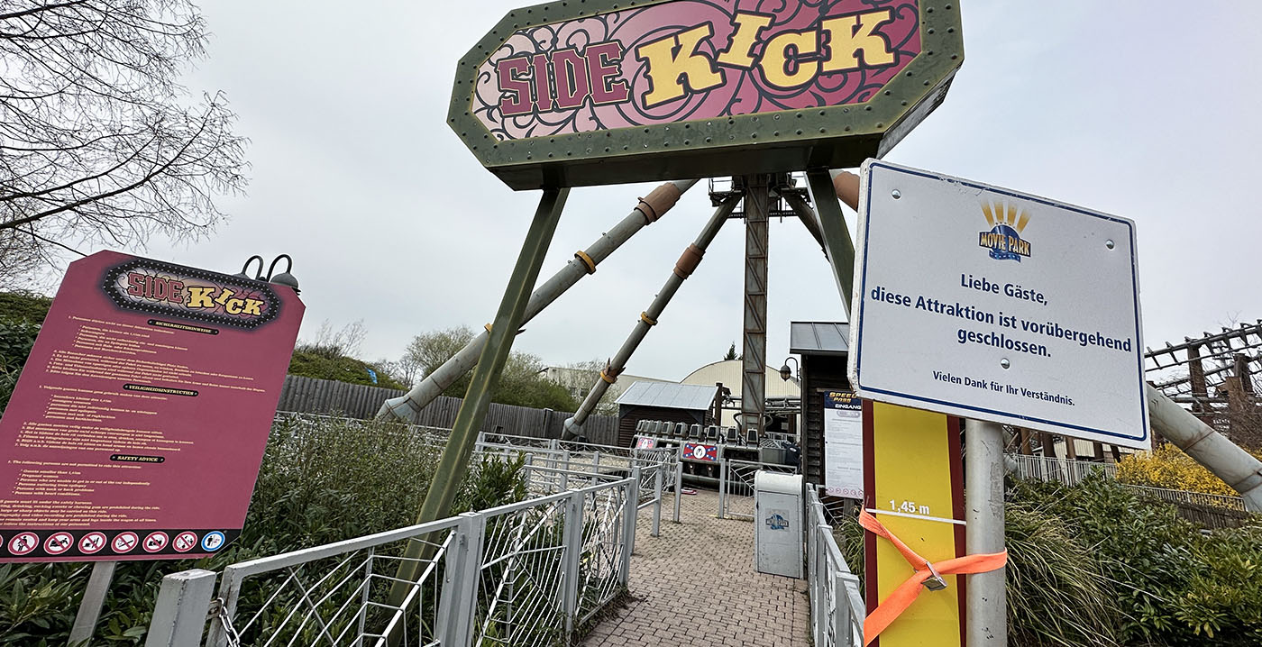 Meerdere attracties langdurig dicht in Movie Park Germany
