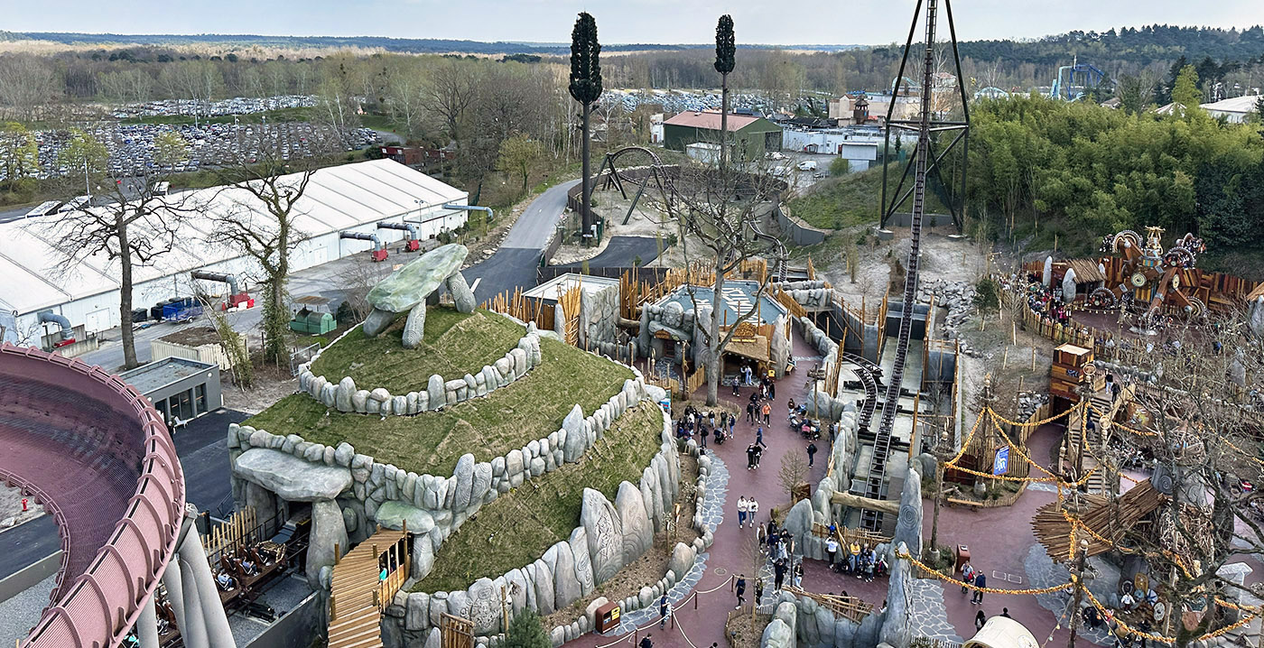 FOTO: Questo è Toutatis Festival, il nuovo spazio tematico del Parc Astérix
