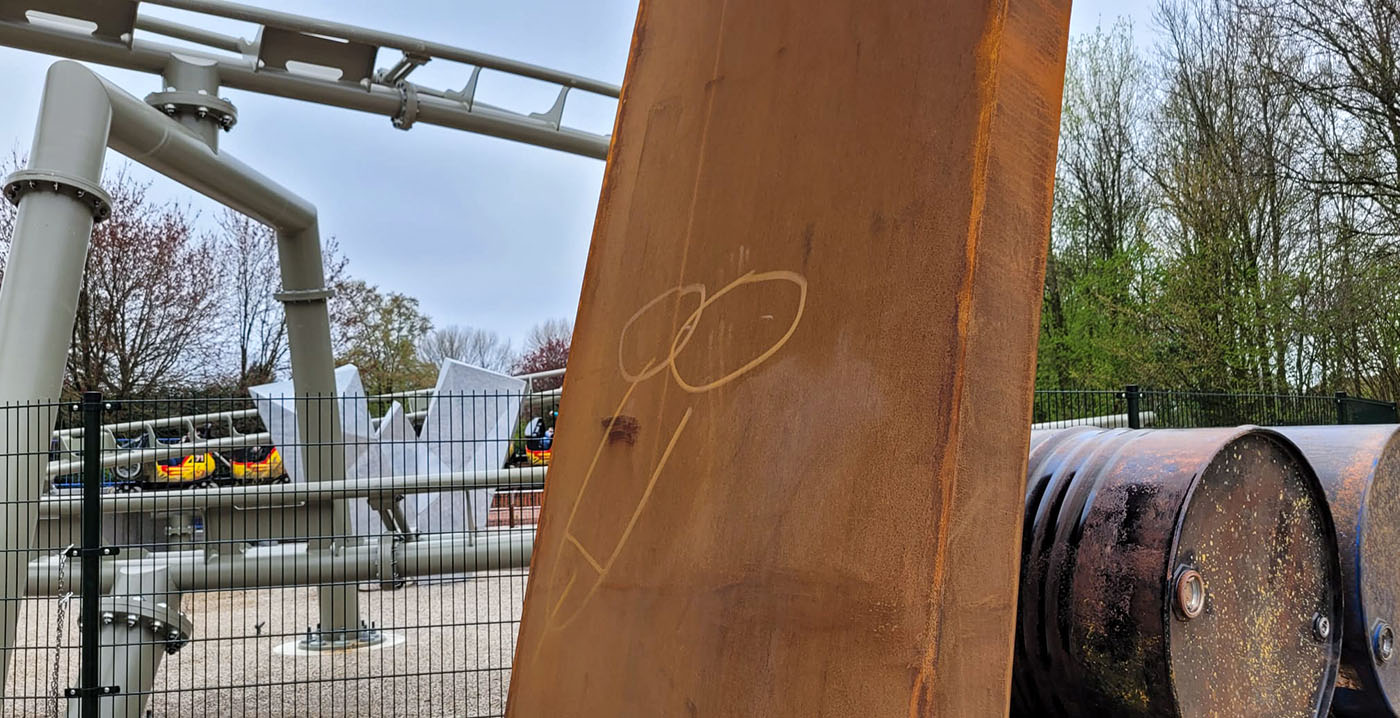Nu al vandalisme in nieuw familiegebied Walibi Holland