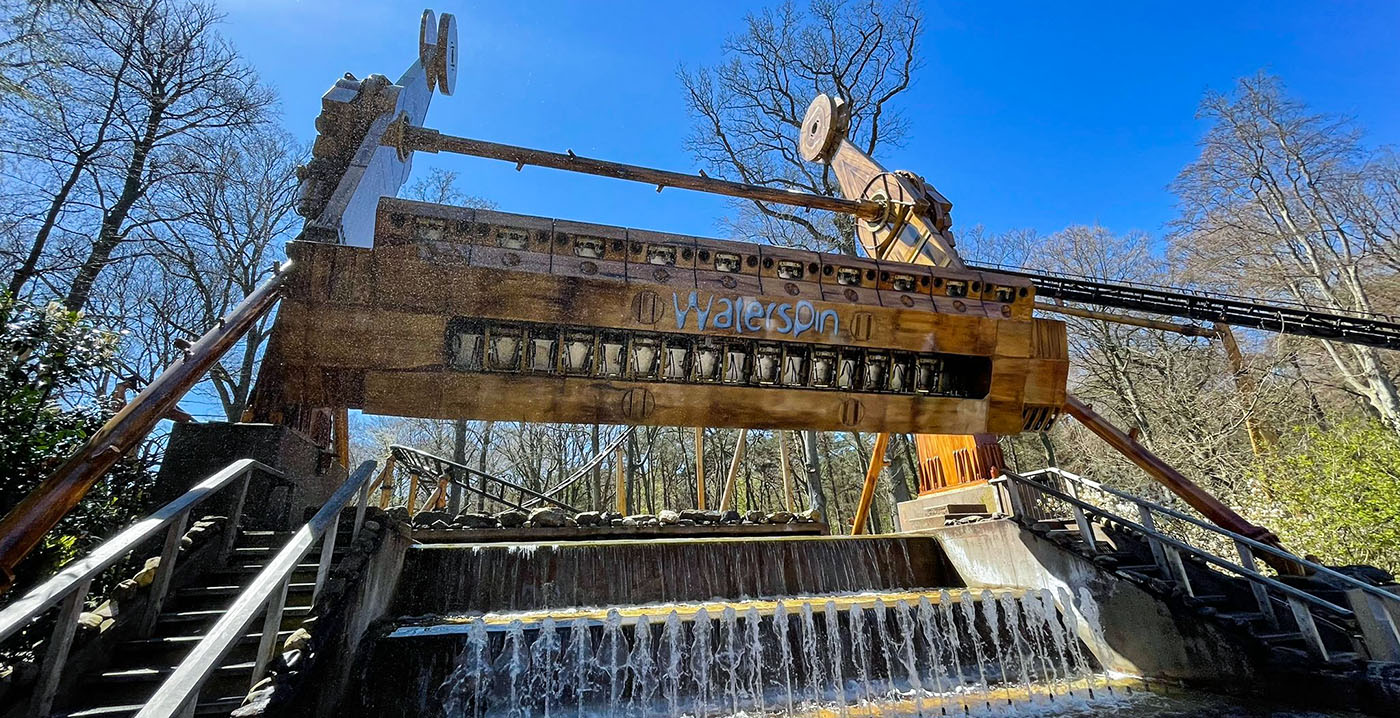 Die Duinrell Waterspin-Attraktion ist nach einem Jahr Stillstand endlich in Betrieb