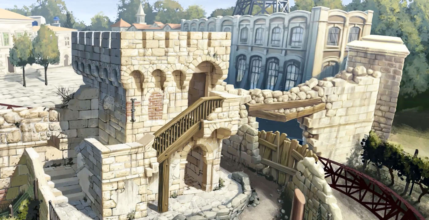 Europa-Park toont nieuwe ontwerpen van Kroatisch dorpje met sensationele achtbaan