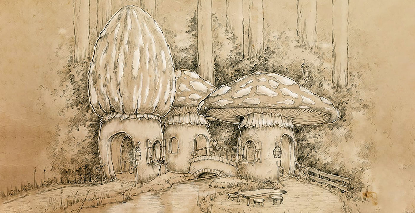 Efteling past paddenstoelen in Kabouterdorp aan tijdens herbouw