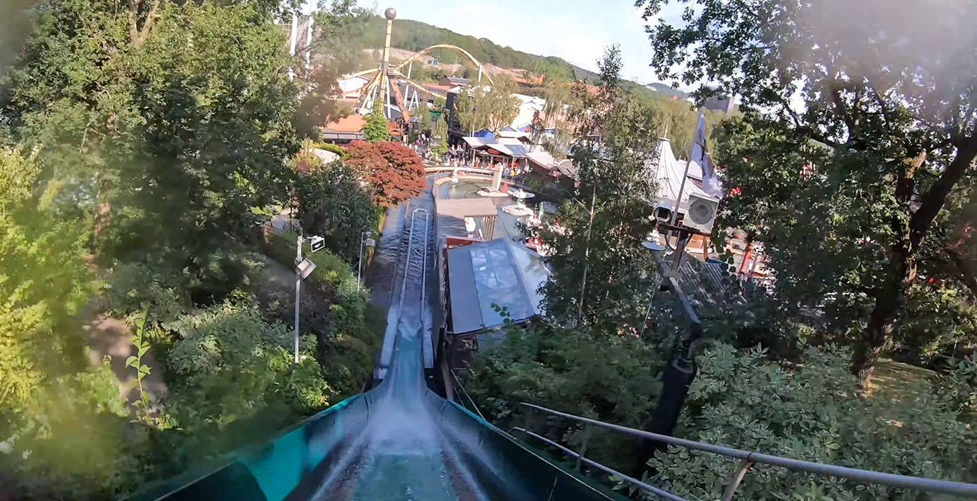Zweeds pretpark Liseberg wil klassieke boomstambaan na vijftig jaar afbreken