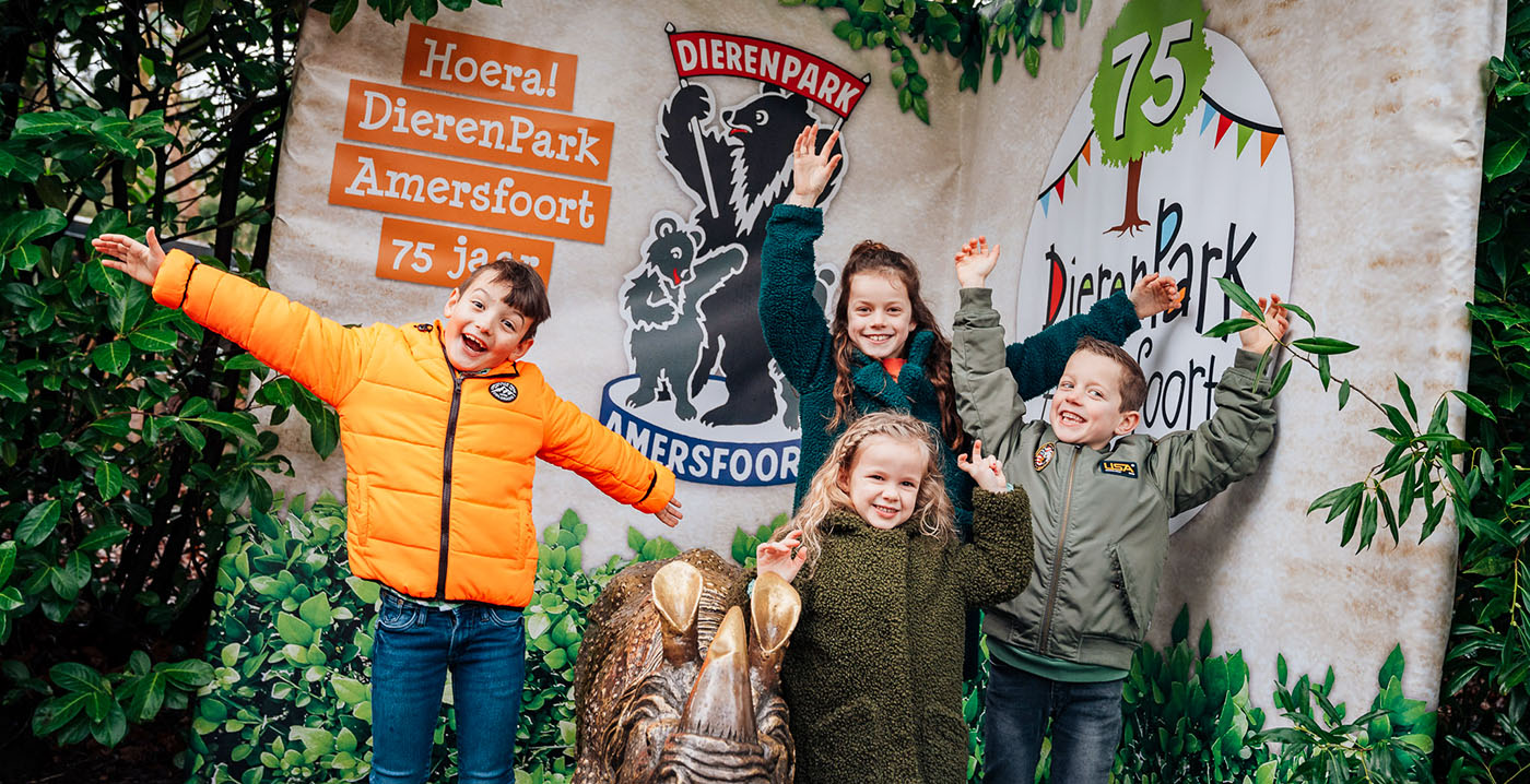 DierenPark Amersfoort viert 75-jarig bestaan tijdens hemelvaartweekend