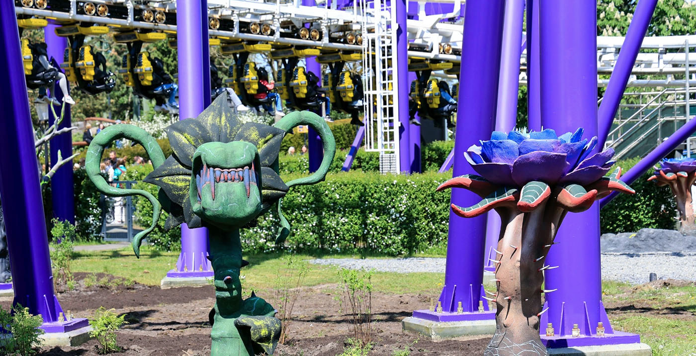 Der deutsche Vergnügungspark Heide Park eröffnet die renovierte Achterbahn „Toxic Garden“ wieder