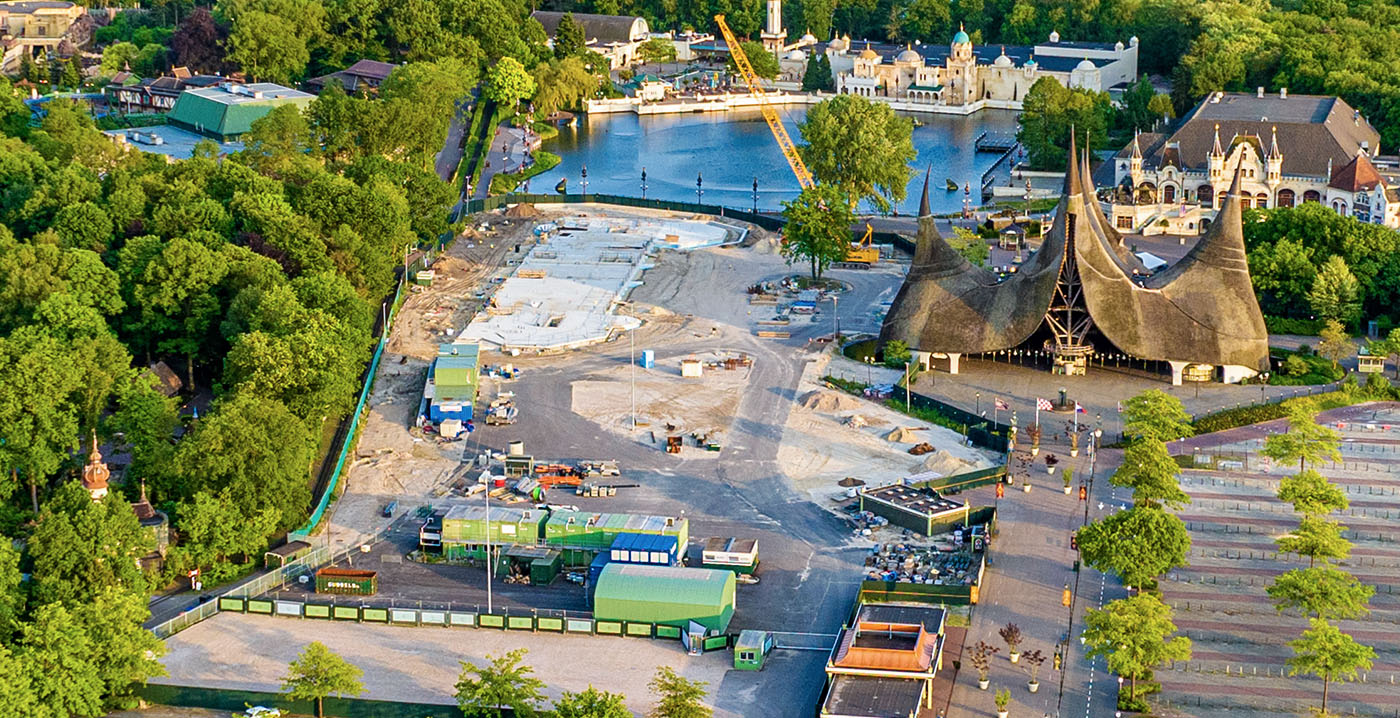 Bouw van Efteling Grand Hotel ligt al maanden stil, maar volgens de Efteling is er niks aan de hand