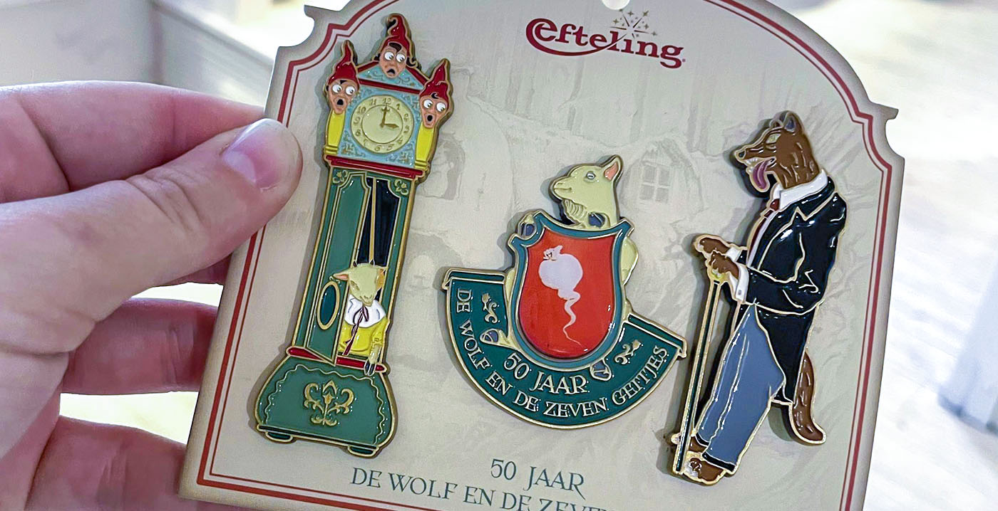 Vijftig jaar Wolf en de Zeven Geitjes: nieuwe pinset uitgebracht