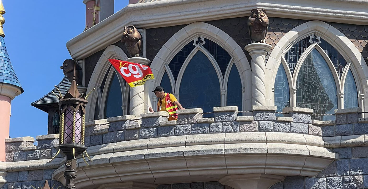 Volgende week opnieuw staking gepland in Disneyland Paris