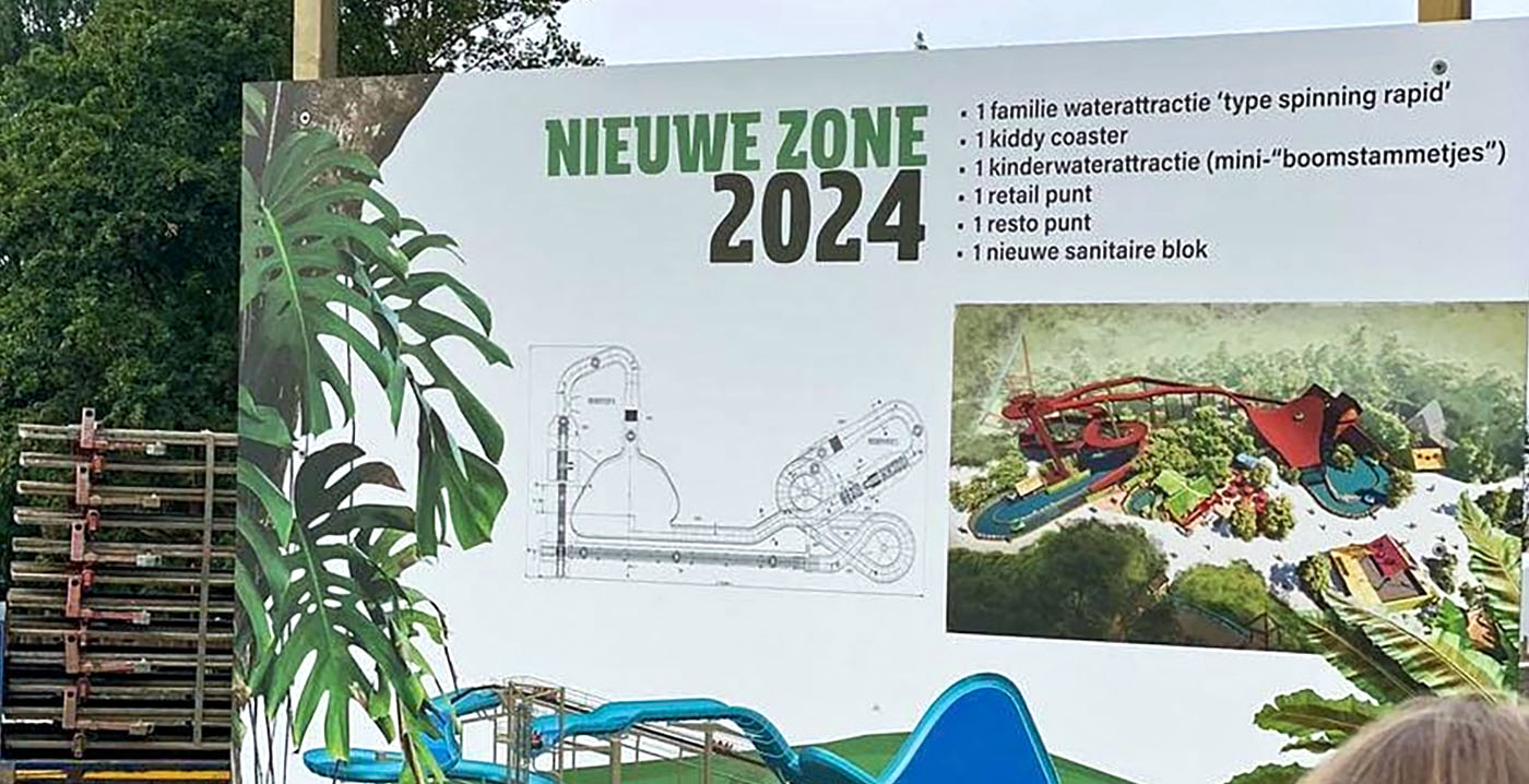 Im Bellewaerde Park werden im Jahr 2024 neben einem Wasserlauf auch neue Achterbahnen eröffnet