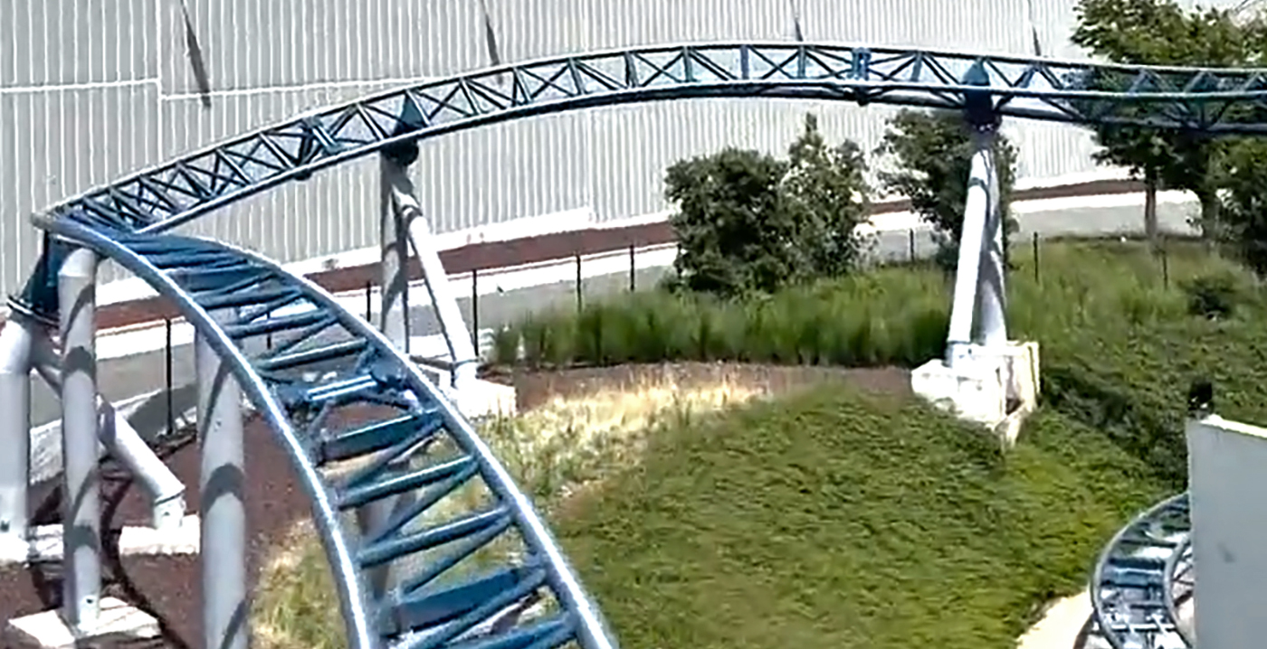 Frans attractiepark deelt video van spinning coaster die niet meer spint