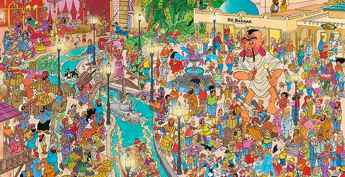 Nieuwe Efteling-puzzel Jan van Haasteren draait om Fata Morgana
