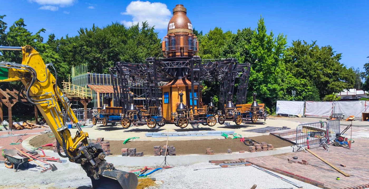 Walibi Belgium maakt openingsdatum van nieuwe attractie Silverton bekend
