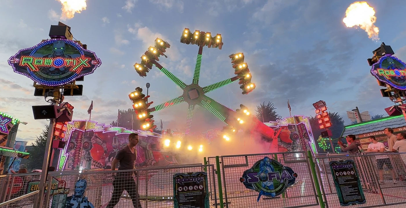 Primeurs op kermis Uden: drie Duitse attracties voor het eerst in Nederland