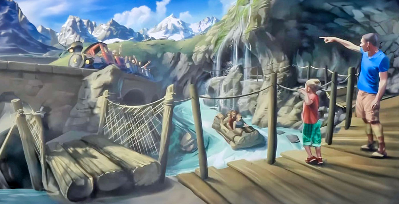 Europa-Park deelt eerste ontwerp voor heropbouw afgebrande diamantgrot: 'We will be back!'