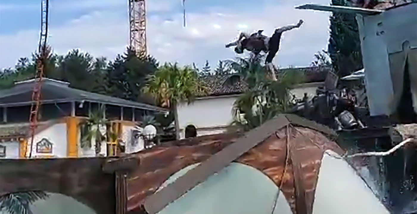 Video: ongeluk bij duikshow Europa-Park gefilmd vanuit andere hoek