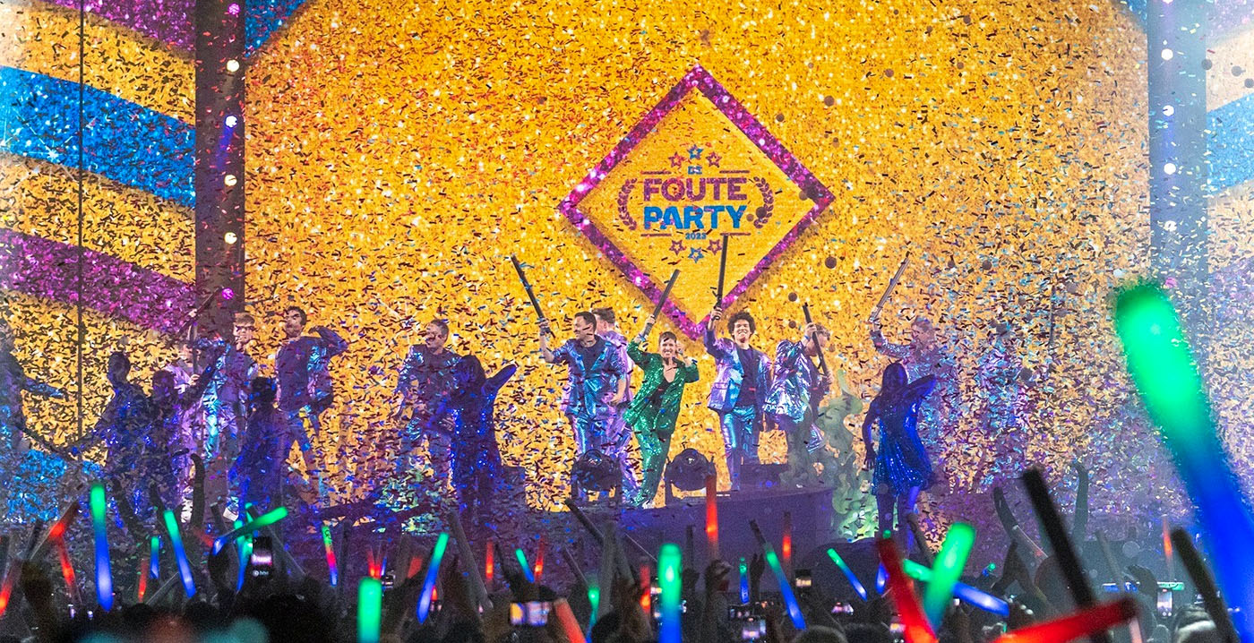 Qmusic wil gesprek met Walibi over Eddie's Foute Party: naam blijkt beschermd handelsmerk
