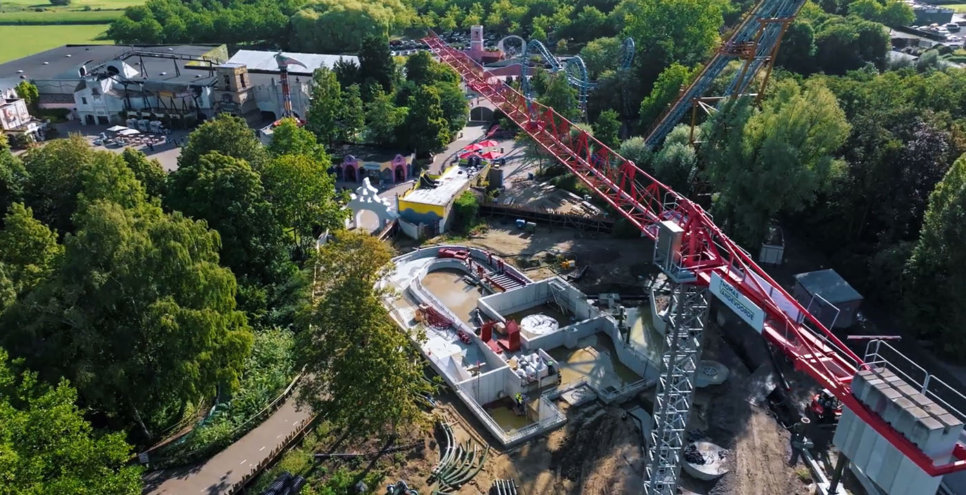 Video: Bellewaerde Park geeft voorproefje op nieuw themagebied