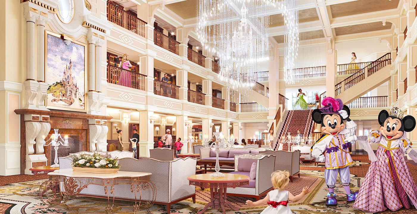 Slapen als een Disney-prinses: het Disneyland Hotel heropent in januari 2024