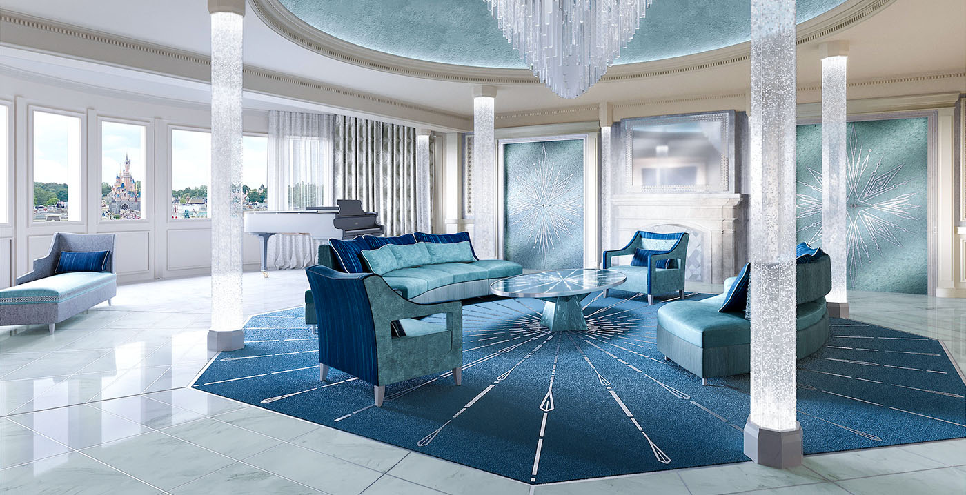 Nachtje in nieuwe Frozen-suite Disneyland Paris: ruim 10.000 euro