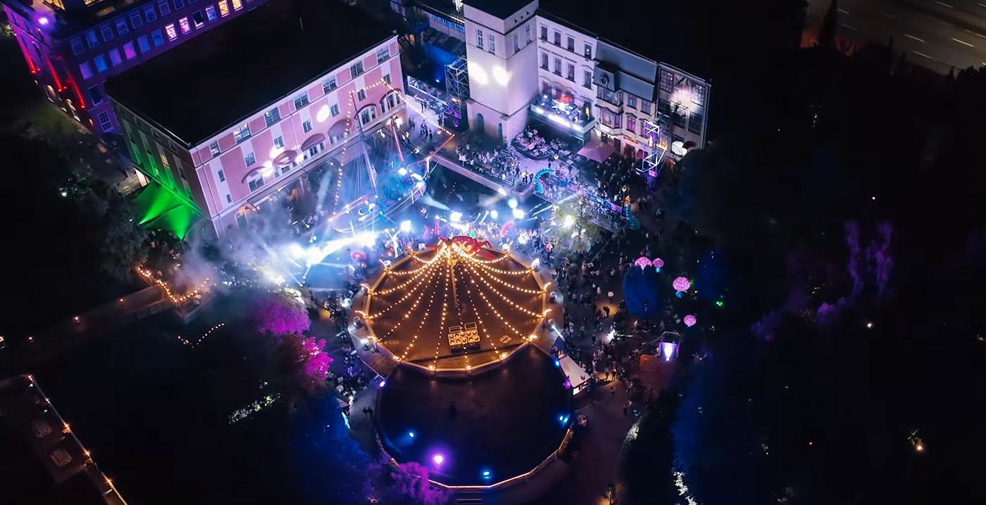 Video: Zweeds attractiepark omgetoverd tot nachtclub