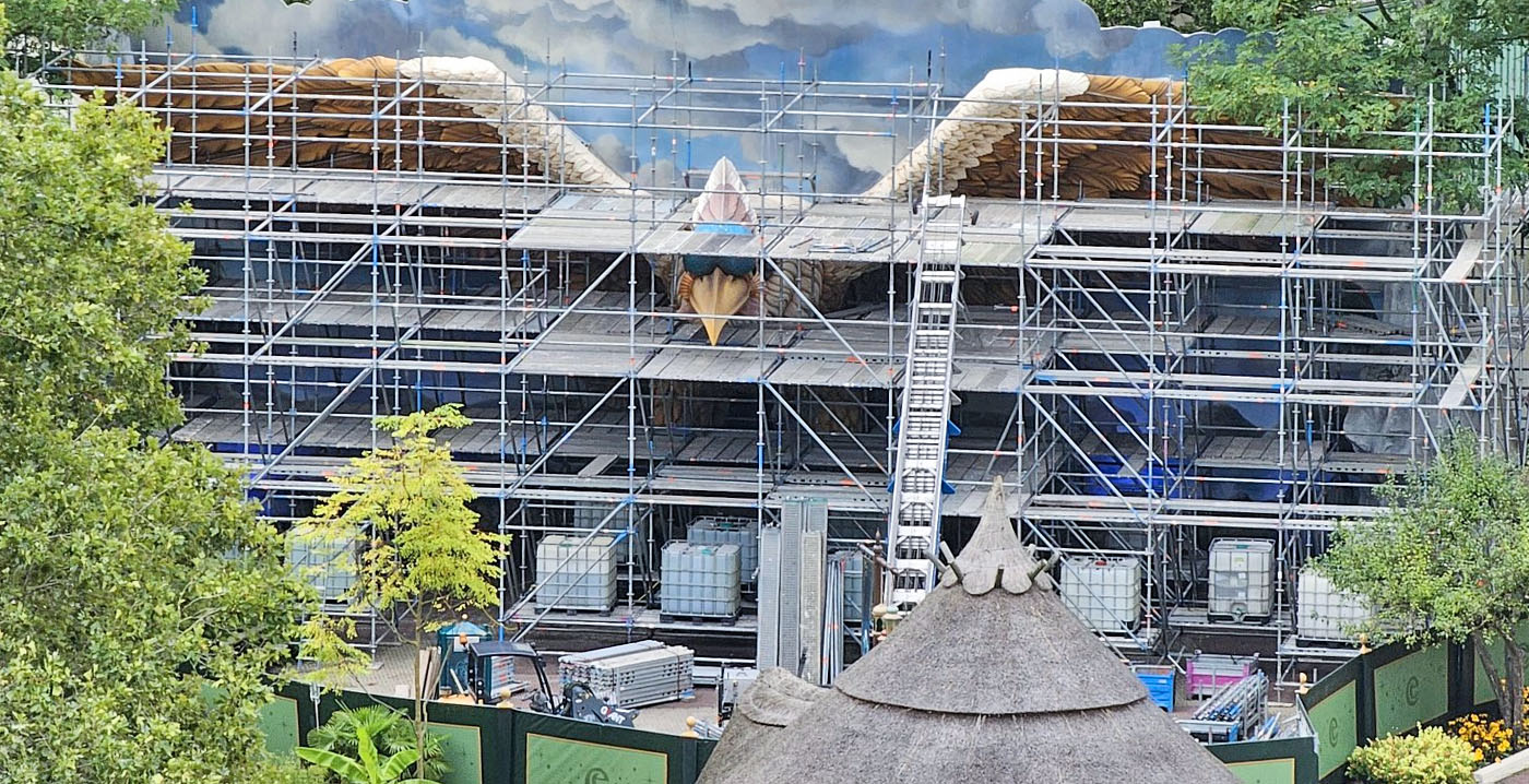 Vogel Rok in zijn kooi: groot onderhoud voor bekende Efteling-attractie