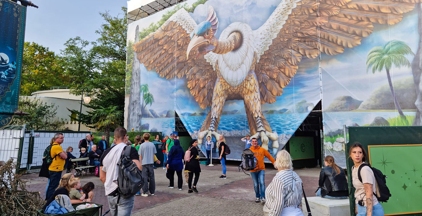 Verrassing: Efteling opent Vogel Rok tijdens onderhoudsbeurt