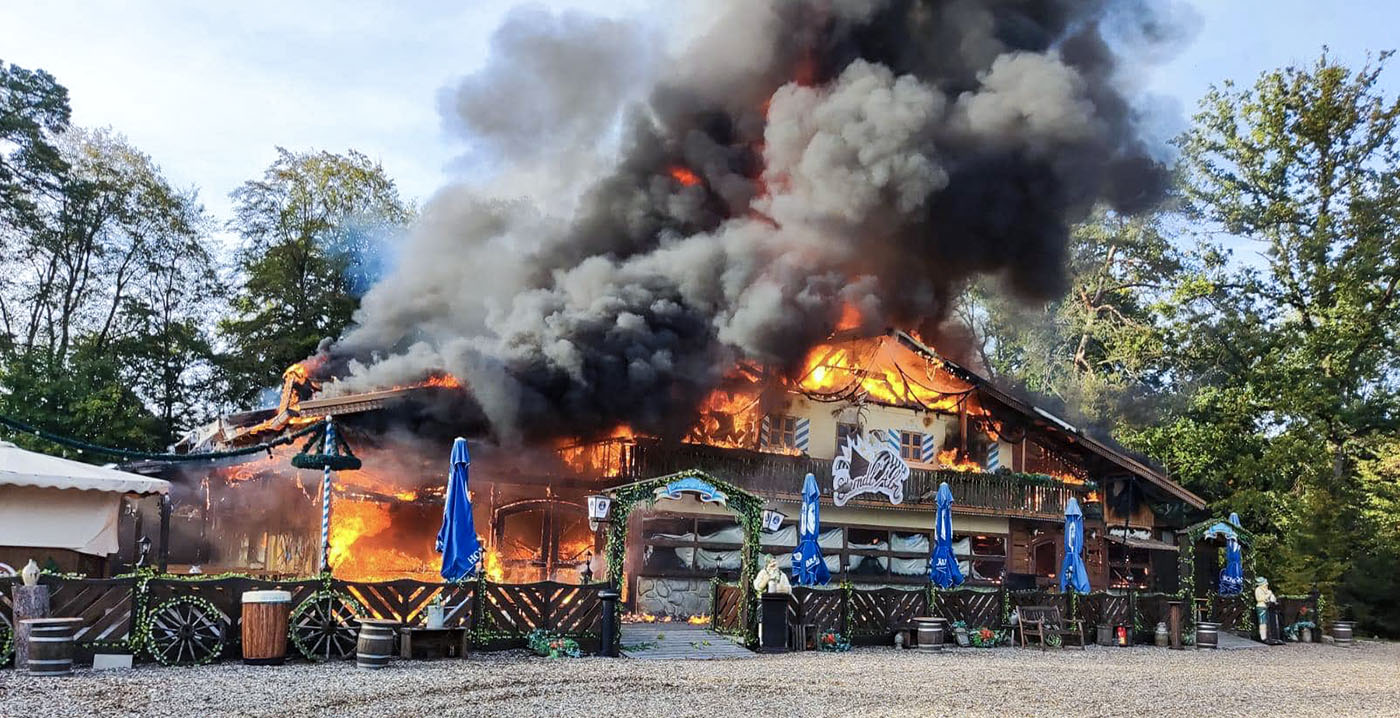 Evenementenhal in Duits pretpark afgebrand: half miljoen euro schade