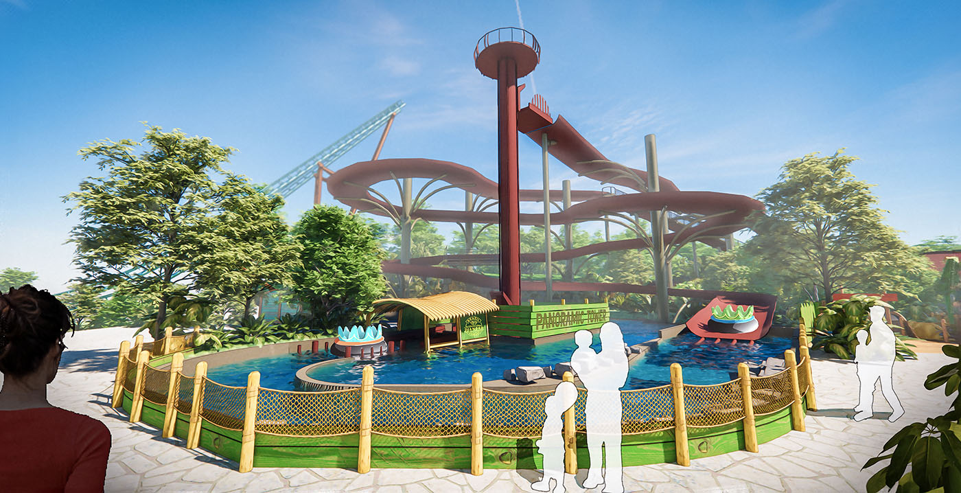 Bellewaerde Park onthult ontwerpen van Braziliaans themagebied met drie nieuwe attracties